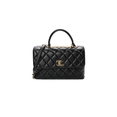 CHANEL MASTER LAMBSKIN QUILTED MEDIUM TRENDY CC FLAP DUAL HANDLE (29*20*10cm)